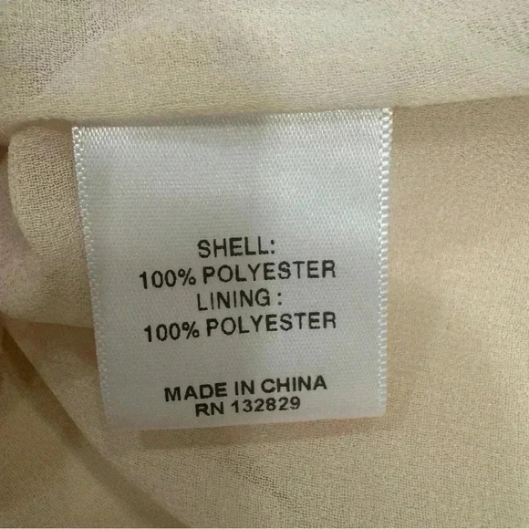 House of Harlow 1960 Revolve Faya blouse in ivory long sleeves size Small - Picture 11 of 11